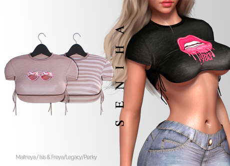 Second Life Marketplace - Seniha. Greta Top // Nude
